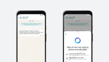 Meta AI sur WhatsApp : Bientôt capable d’analyser et d’éditer vos photos