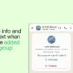 WhatsApp introduit des cartes contextuelles pour une sécurité renforcée des groupes