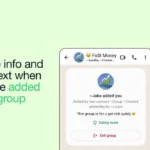 WhatsApp context cards
