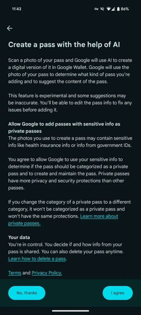 Google Wallet Everything else 2