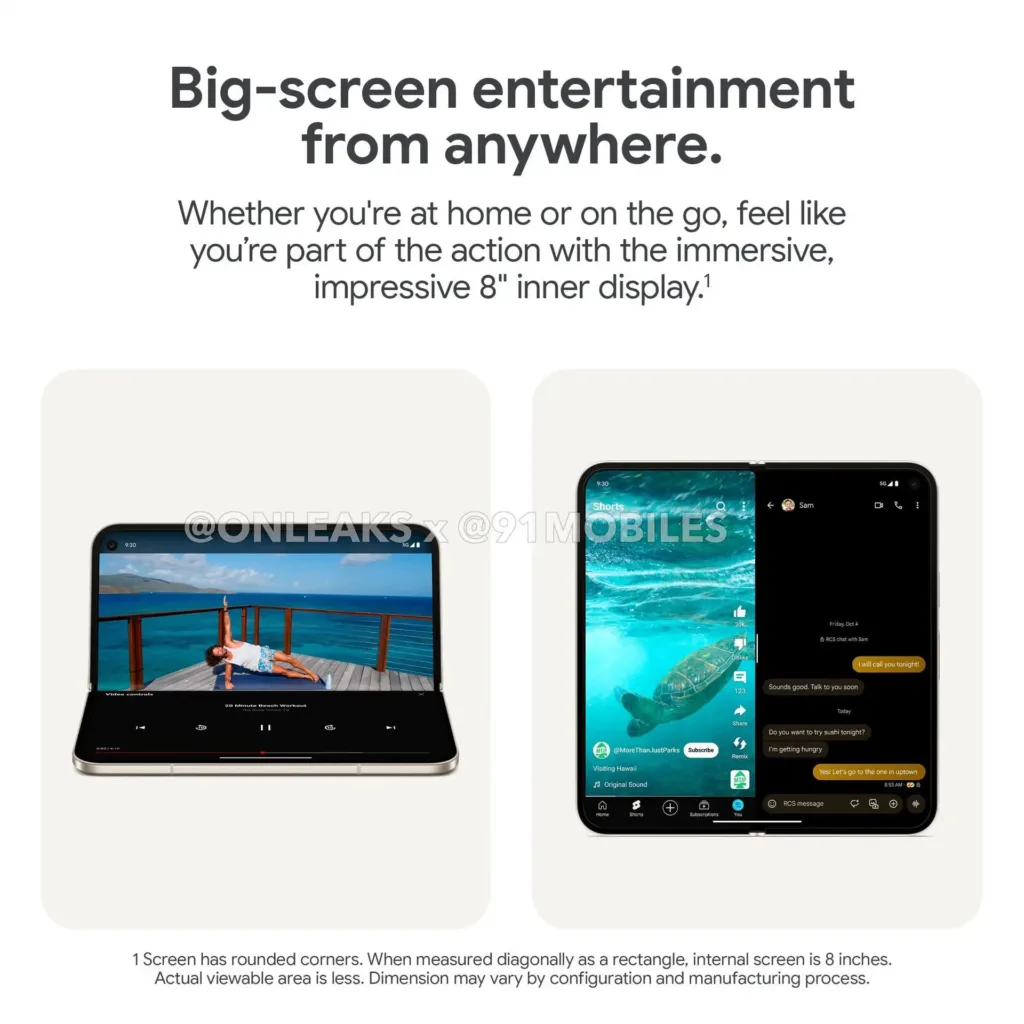 Pixel 9 Pro Fold : Fuites et détails avant l’événement Made by Google 55 Pixel 9 Pro Fold Promo 7.jpg