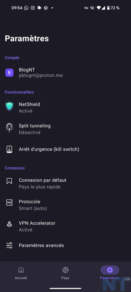 Proton VPN Android 4