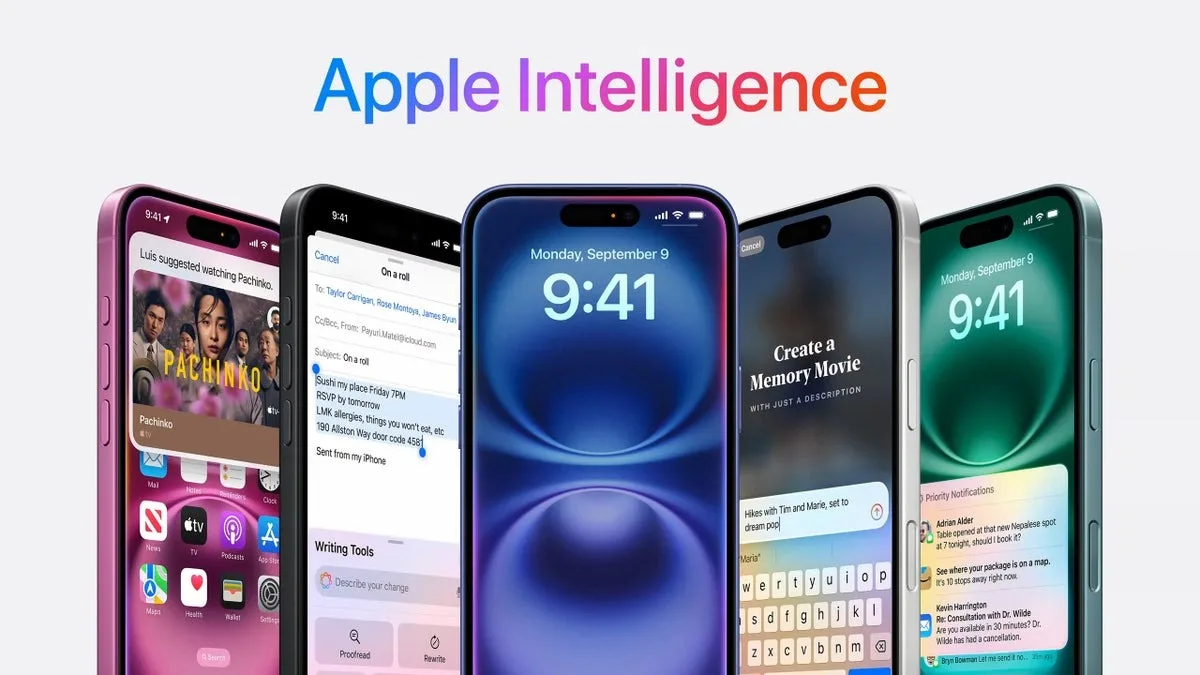 Apple Intelligence : La suite IA débarquera sur iPhone 16 en octobre … aux US