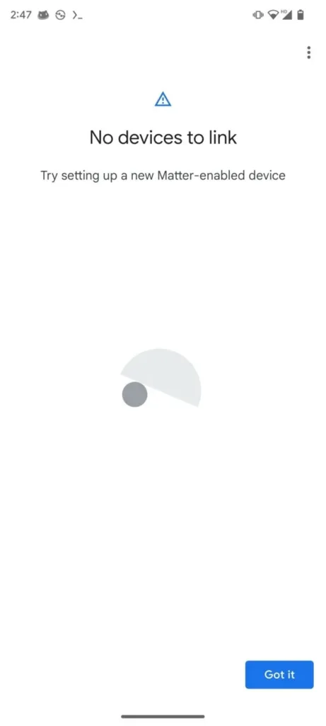 Google Home Link Matter enabled 1