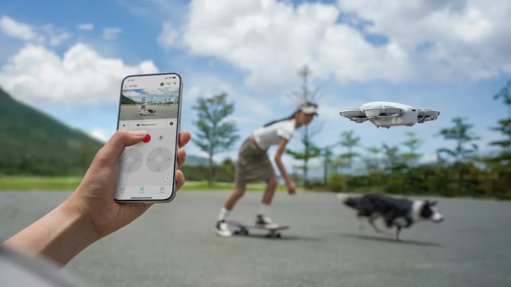 DJI Neo : Le nouveau drone ultra-compact qui simplifie la vidéo 4K 40 Mobile App Control EN UI