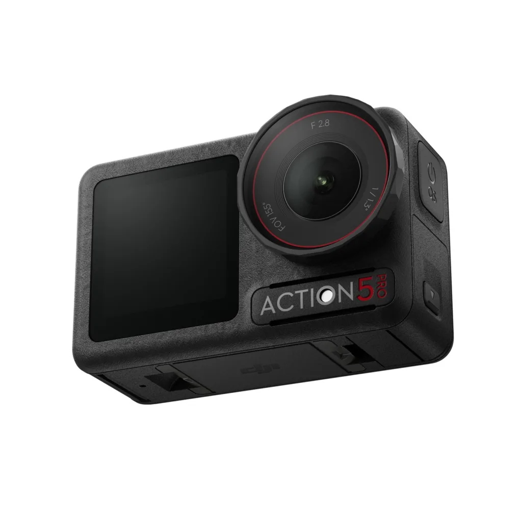 DJI Osmo Action 5 Pro : la nouvelle action cam qui défie GoPro 52 Osmo Action 5 Pro Left Bottom Vi