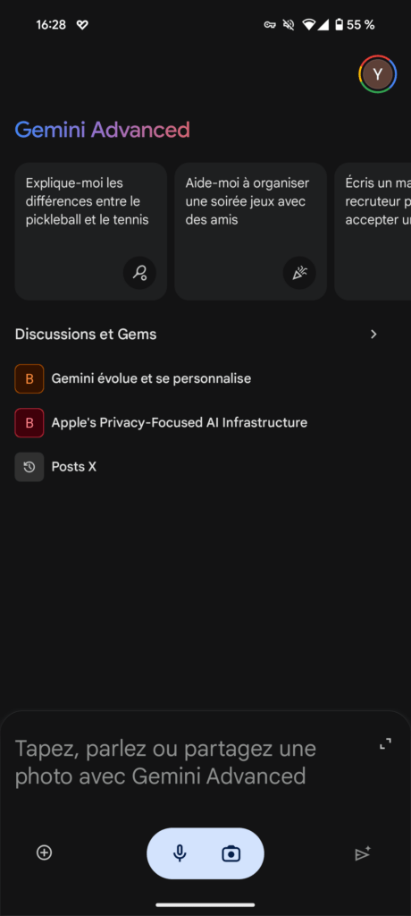 Personnalisez Gemini à l'extrême : les Gems débarquent sur votre mobile ! 46 Screenshot 20240912 162810