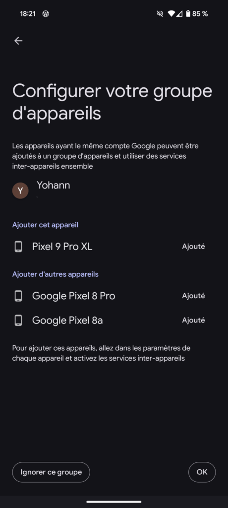 Synchronisation des notifications : Android 15 s'inspire d'Apple pour un écosystème plus connecté 52 Screenshot 20240916 182148
