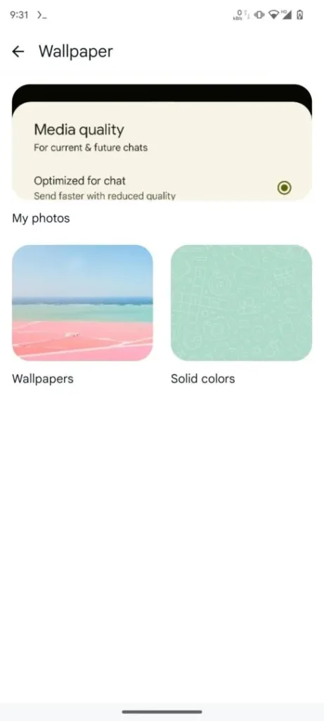 Whatsapp Default Chat Theme feat