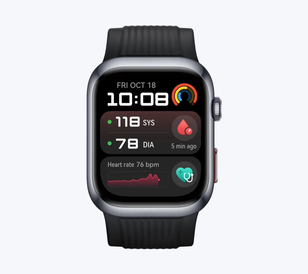 Huawei Watch D2 : la montre connectée qui prend soin de votre cœur 53 huawei watch d 2 black front