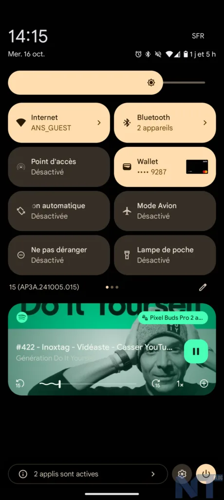 Test de Android 15 : Une mise à jour majeure qui mérite votre attention 32 Android 15 1