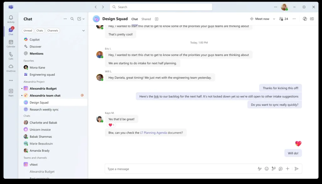 Teams révolutionne la gestion des messages : Tout centralisé dans la conversation ! 72 Custom sections 1 1920
