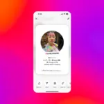 Instagram profile cards