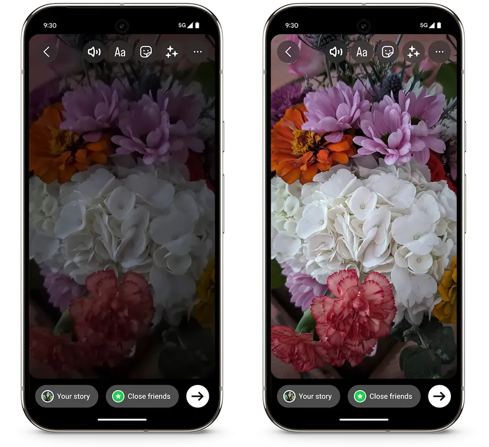 Pixel Drop d'octobre 2024 : Google Pixel se met à jour en beauté ! 54 Pixel 9 Pro Instagram night si png