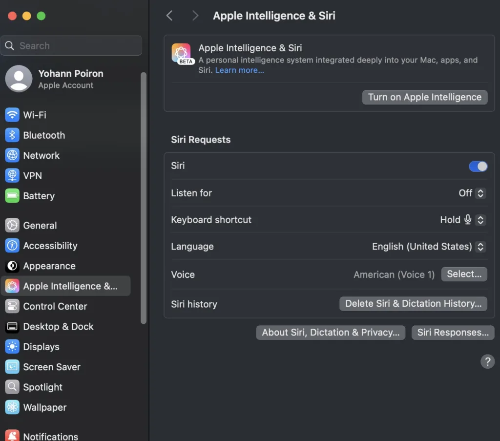 Apple Intelligence : Comment l'activer sur votre Mac en Europe ? 68 Screen 2024 10 29 at 09.47.22