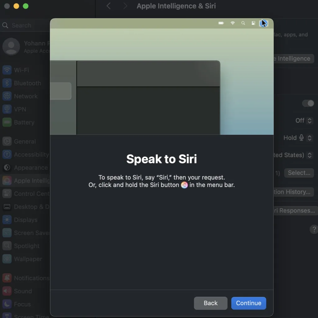 Apple Intelligence : Comment l'activer sur votre Mac en Europe ? 72 Screen 2024 10 29 at 09.47.44