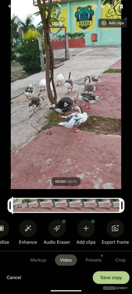 Google Photos : L'édition vidéo simplifiée avec l'ajout de clips 46 Google Photos Add clips UI 1 648