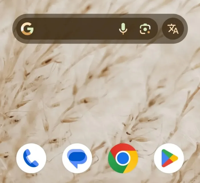 Widget de Google Recherche : Refonte imminente avec personnalisation et Material You