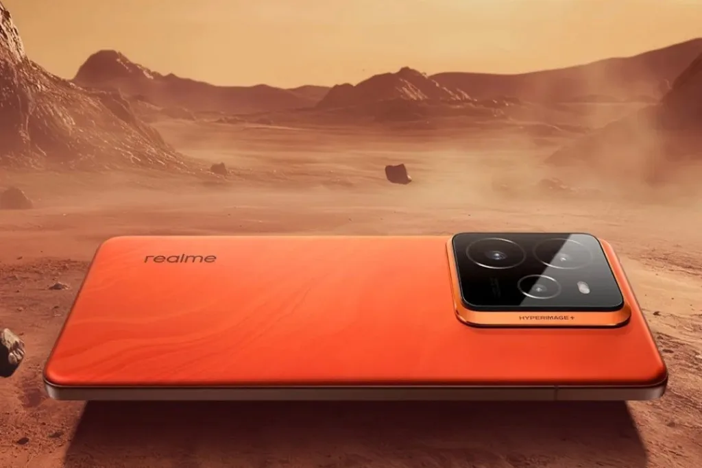 Orange Realme 7 GT Pro