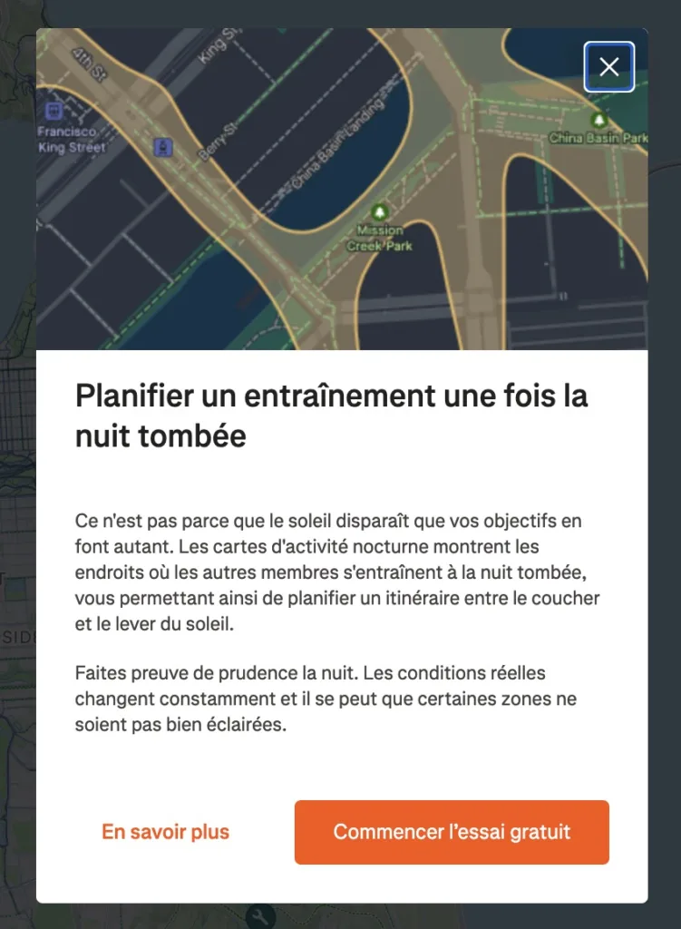 Strava : Cartes d’activité « Nuit » et « Hebdomadaire » pour des parcours optimisés 55 Screen 2024 11 13 at 20.26.16