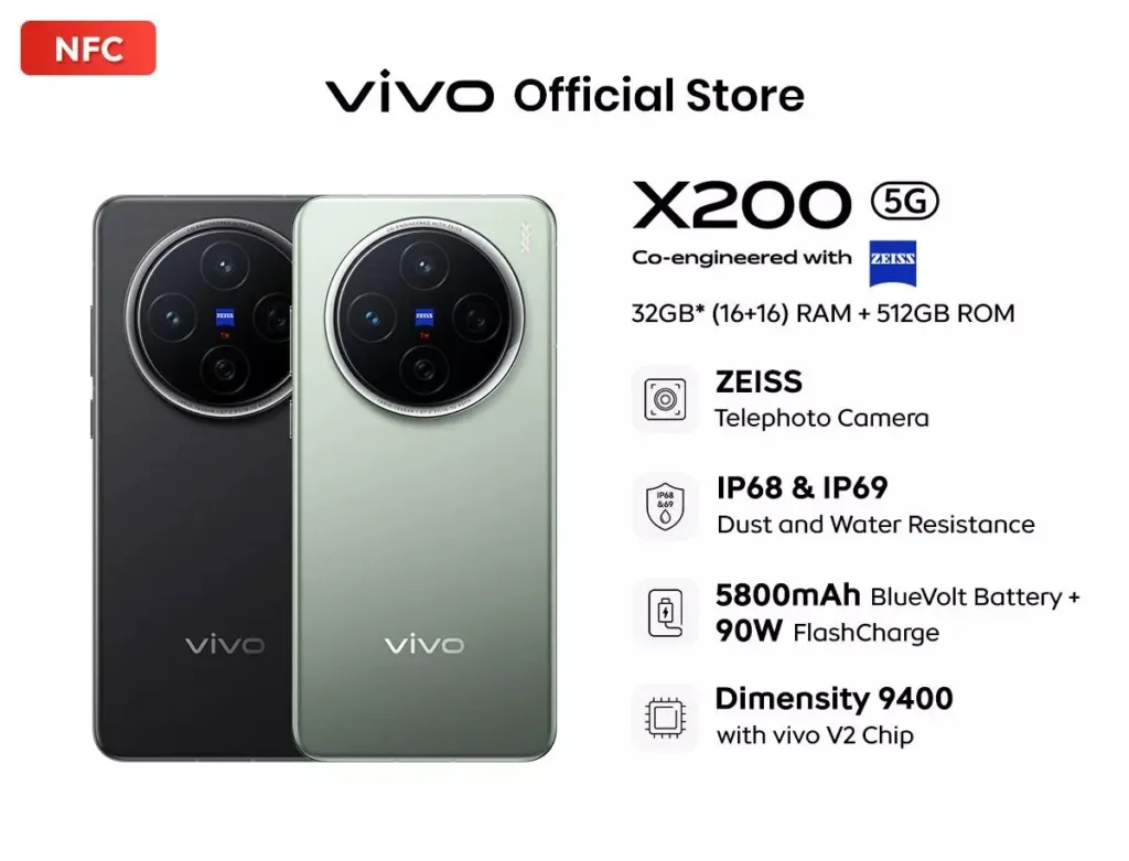 Vivo X200 et X200 Pro : Lancement International Imminent avec ColorOS 15 ! 55 Vivo X200 key features