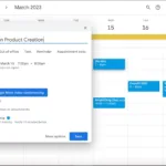 customize google calendar event