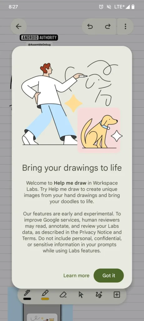 Google Keep : l'IA transforme vos gribouillis en œuvres d'art ! 51 google keep help me draw 1 scaled.jpg
