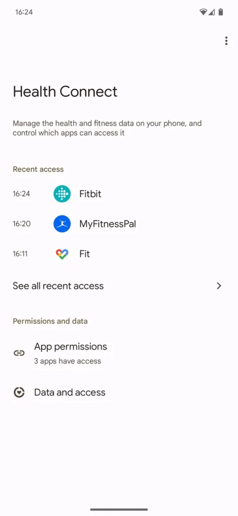 Android 16 : Vos dossiers médicaux disponibles dans Health Connect au format FHIR ! 53 health connect setup 16