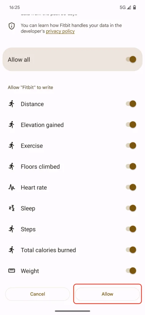 Android 16 : Vos dossiers médicaux disponibles dans Health Connect au format FHIR ! 52 health connect setup 9