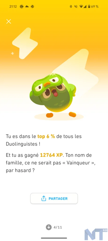 Duolingo Bilan 2024 10
