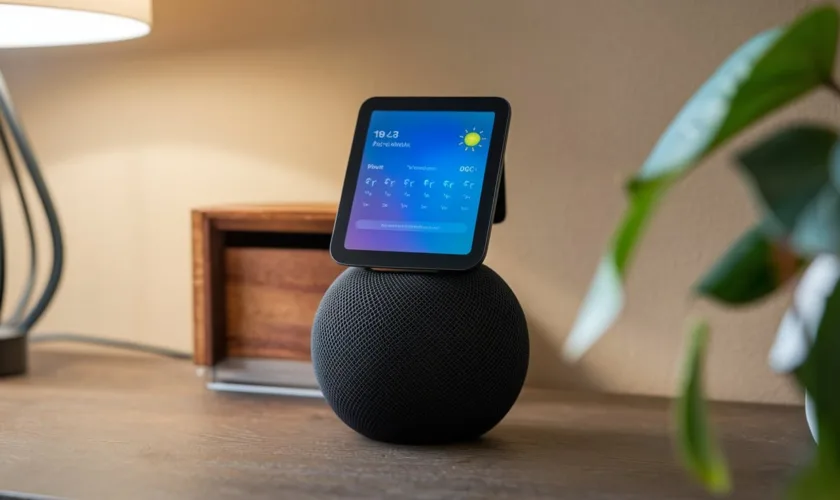 HomePod avec écran : Design, fonctionnalités et intégration HomeKit