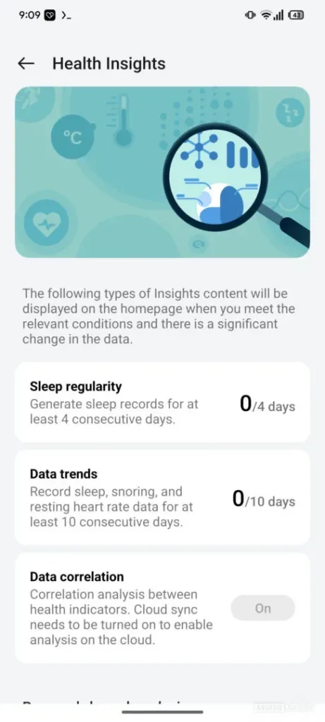 OnePlus Watch 3 : ECG, température et bilan de santé en 60 secondes ! 56 OHealth app health insights 1 AssembleDebug 486w 1080h.jpg