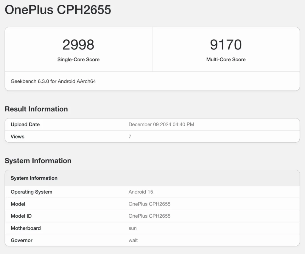 OnePlus 13 : Performances confirmées et lancement imminent en France 51 Screenshot 2024 12 10 at 17