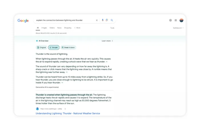 Google Search : AI Overviews plus puissants avec Gemini 2.0