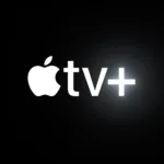 apple tv plus logo black