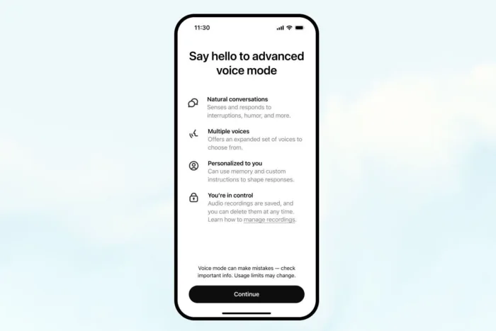 Le mode vocal avancé de ChatGPT peut désormais voir votre écran et analyser les vidéos