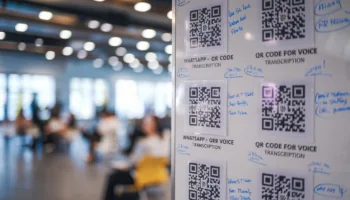 WhatsApp : QR codes pour les chaînes et transcriptions de messages vocaux