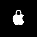 Apple security lock logo inline