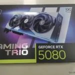 NVIDIA GeForce RTX 5080 GPU Leak