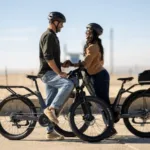 Two people with Segway Xafari e