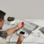Withings BPM Vision patient usin