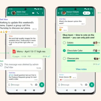 WhatsApp : Les sondages avec images arrivent dans les canaux !