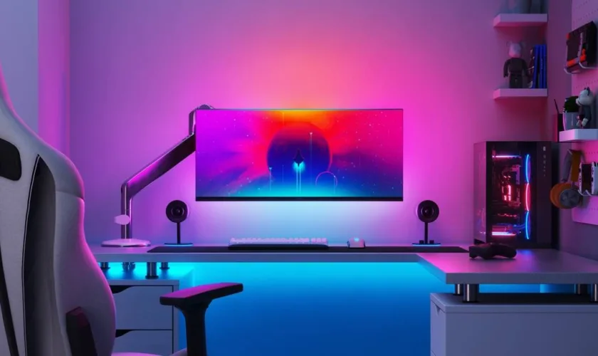 CES 2025 : Nanoleaf illumine votre écran avec un bandeau LED intelligent