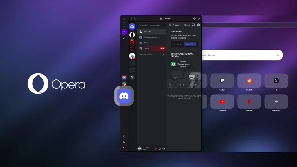 Opera : Bluesky, Slack et Discord s'intègrent au navigateur ! 37 AD 4nXcsVSPb9cwPQh8NYXeKDNhmjtBb