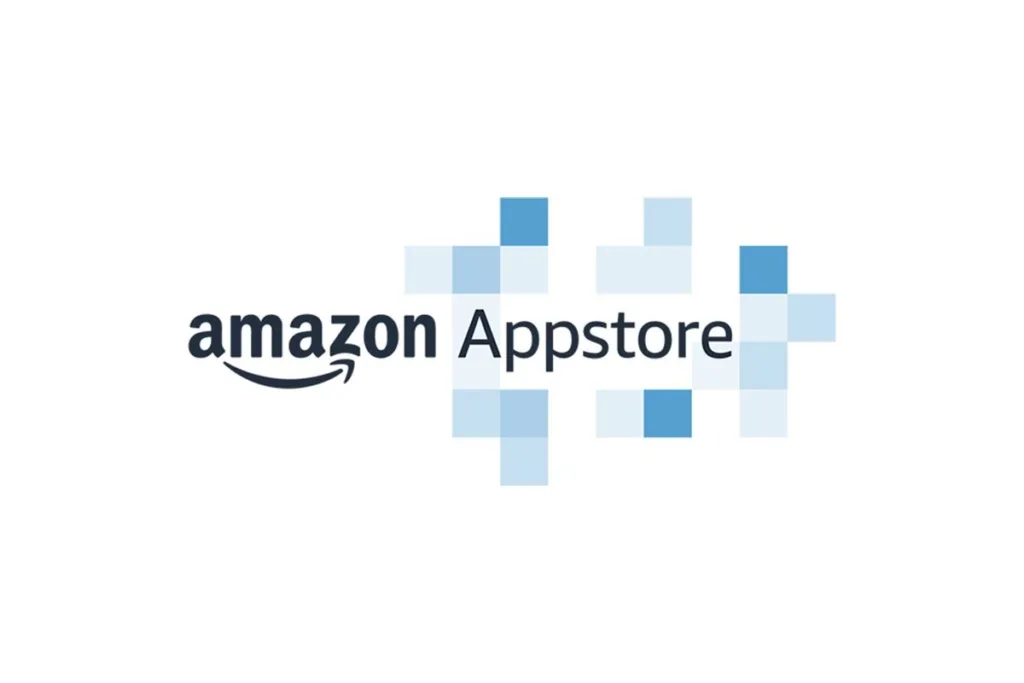 Amazon Appstore logo on white ba