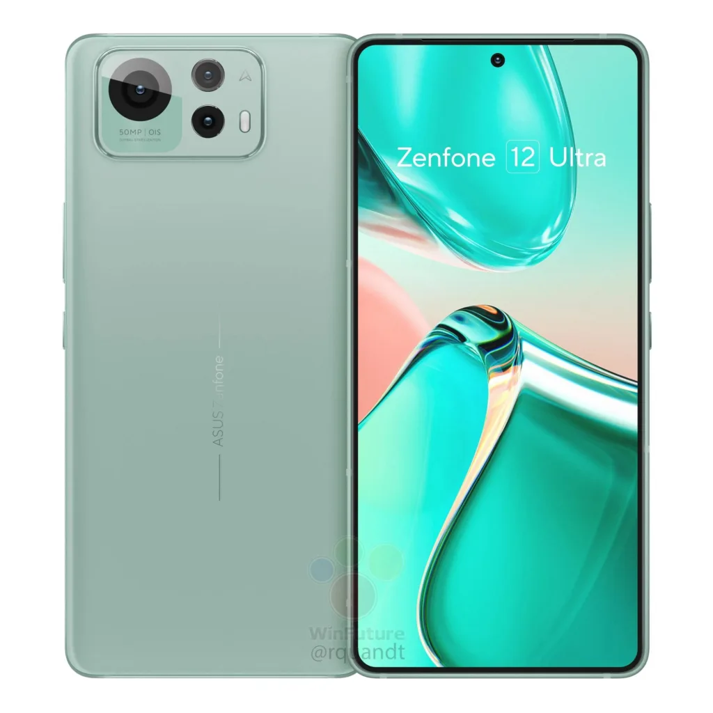 Asus Zenfone 12 Ultra green