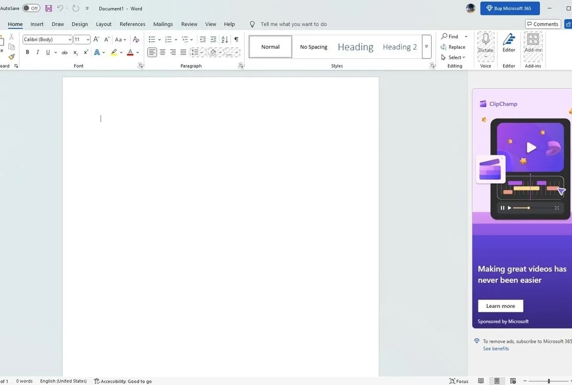 Office gratuit sur Windows ? Microsoft teste une version avec publicités !