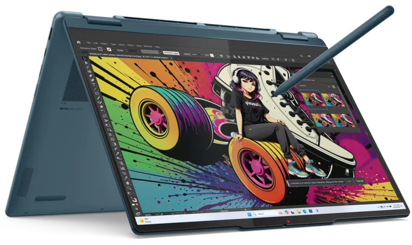 MWC 2025 : Lenovo dévoile les Yoga 7 avec processeurs AMD Ryzen AI 59 MWC 2025 : Lenovo dévoile les Yoga 7 avec processeurs AMD Ryzen AI