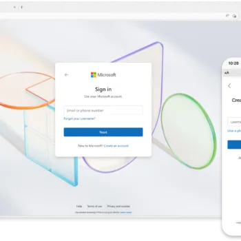 Microsoft présente son expérience de connexion : vive les passkeys !