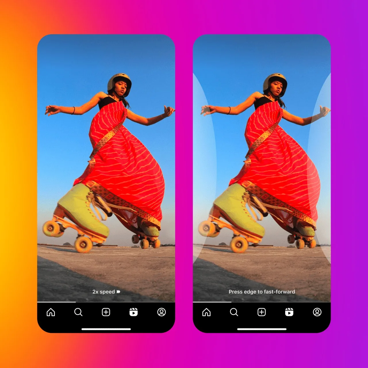 Instagram ajoute la lecture 2x aux Reels pour concurrencer TikTok